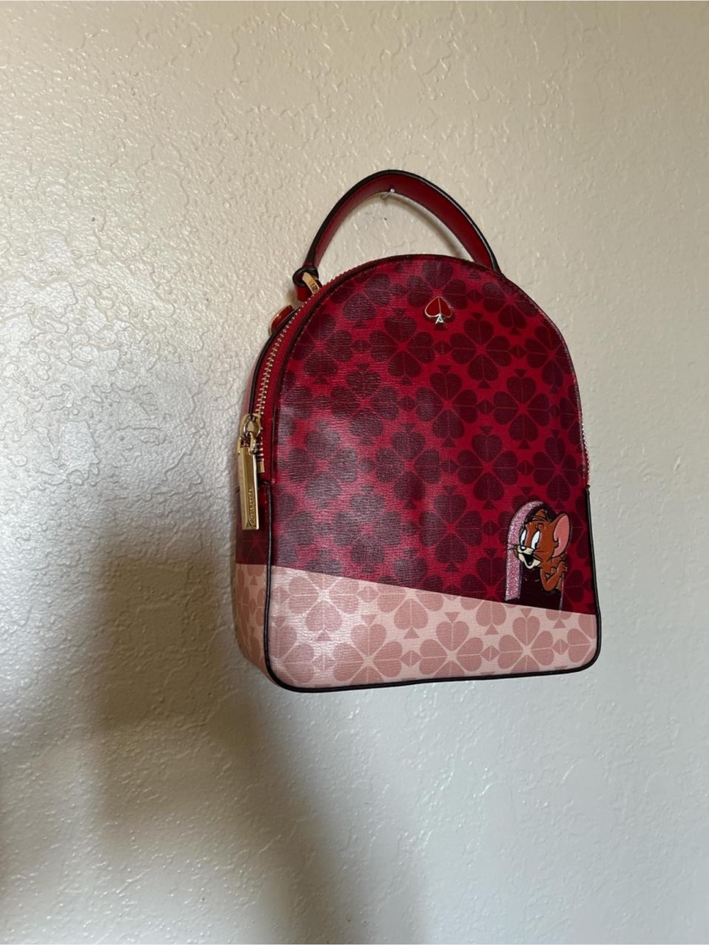 Kate Spade x Tom & Jerry Mini Convertible Backpack